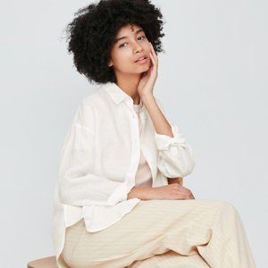 Uniqlo Linen Button Down